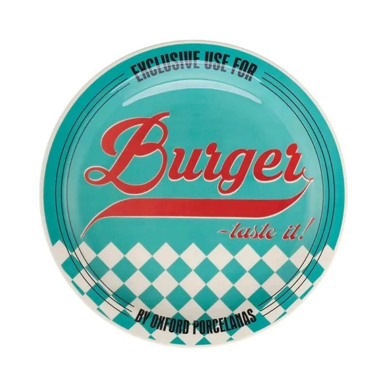 PRATO RASO BURGER BLUE 26CM (J609-6780) - OXFORD