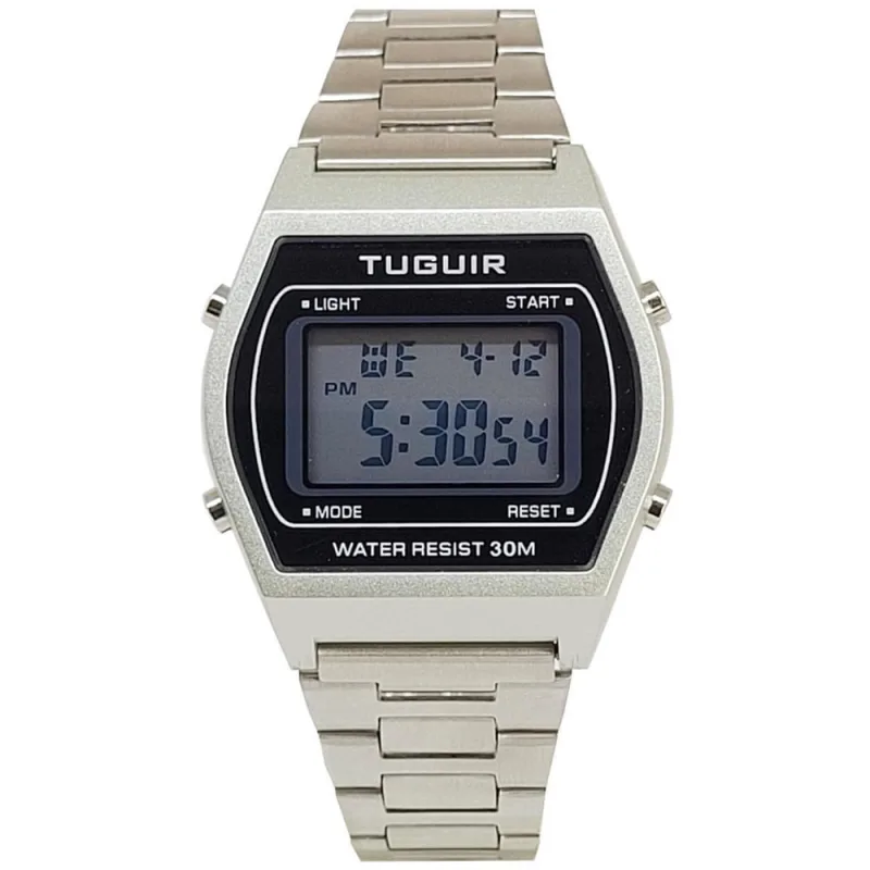 Relógio Feminino Tuguir Digital Tg30313 Prata - Não Disponível - Relógios E Joias