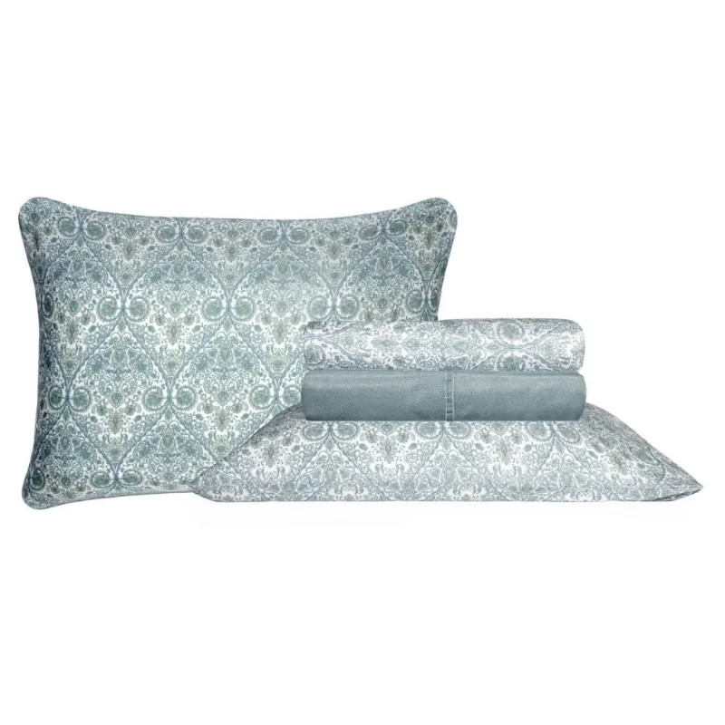 Jogo de Cama Duplo Casal 4 Peças 140 Fios 250x220cm Florence Realce Premium - Sultan