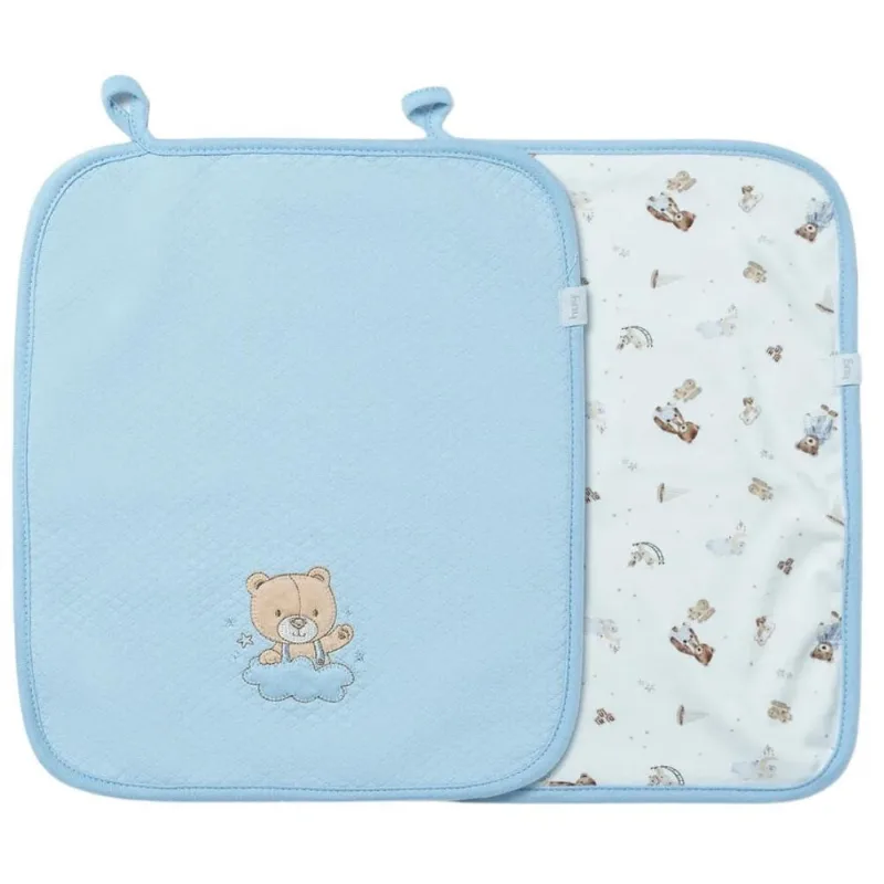 Kit Com 2 Babinhas Hug Urso Sweet Dreams Azul - Hug