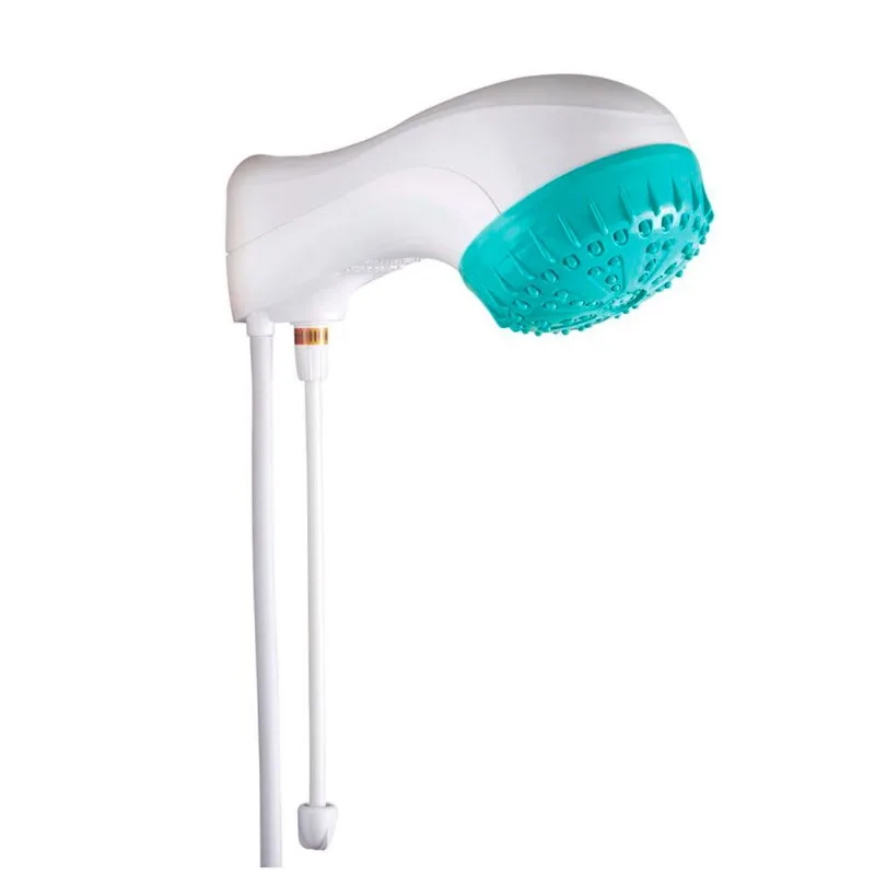 Chuveiro Eletrônico Tramontina Branco e Verde 5500W 110V