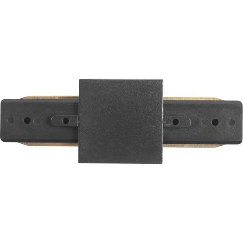 Conector Reto Preto Para Trilho Eletrificado Tramontina 7,6 X 3,4 X 2,1 Cm