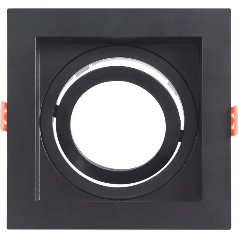 Suporte Para Lâmpada Led Direcional Par20 Tramontina De Embutir Quadrado Recuado Branco Fosco 13 X - Tramontina