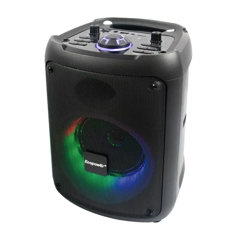 Caixa de Som Portátil Ecopower EP-2210 Bluetooth USB sd LED