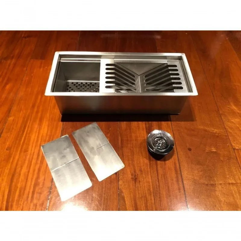 Organizador Calha De Inox 304 Escorredor De Louça 48Cm