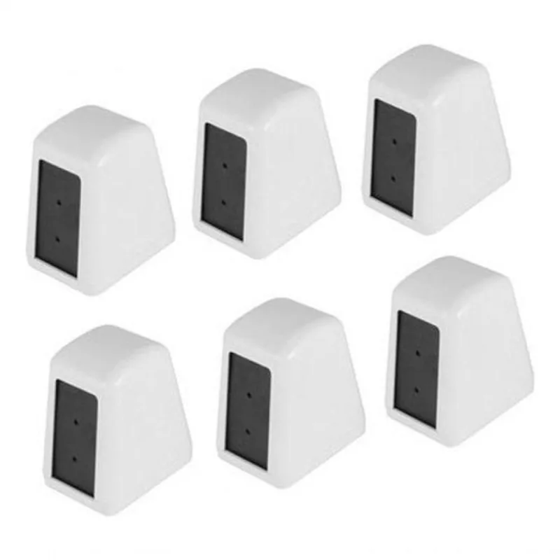 Kit 6 Porta Guardanapo Plástico 14x16 (Tv) em ABS Branco Higipack - OUTRAS - Tv E Vídeo