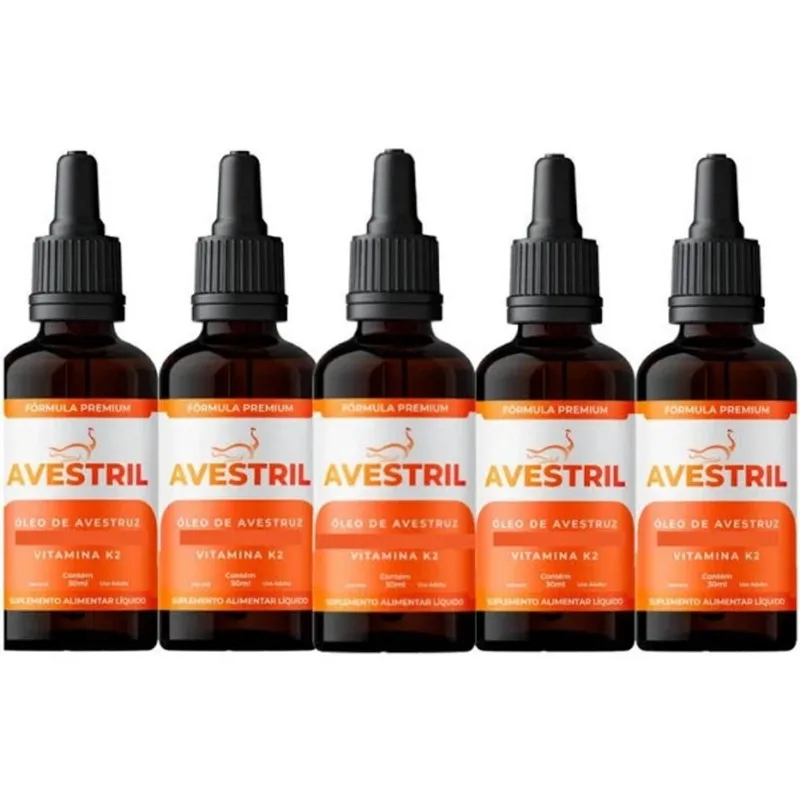 Avestril Gotas 30ml - 5 Unidades - Original