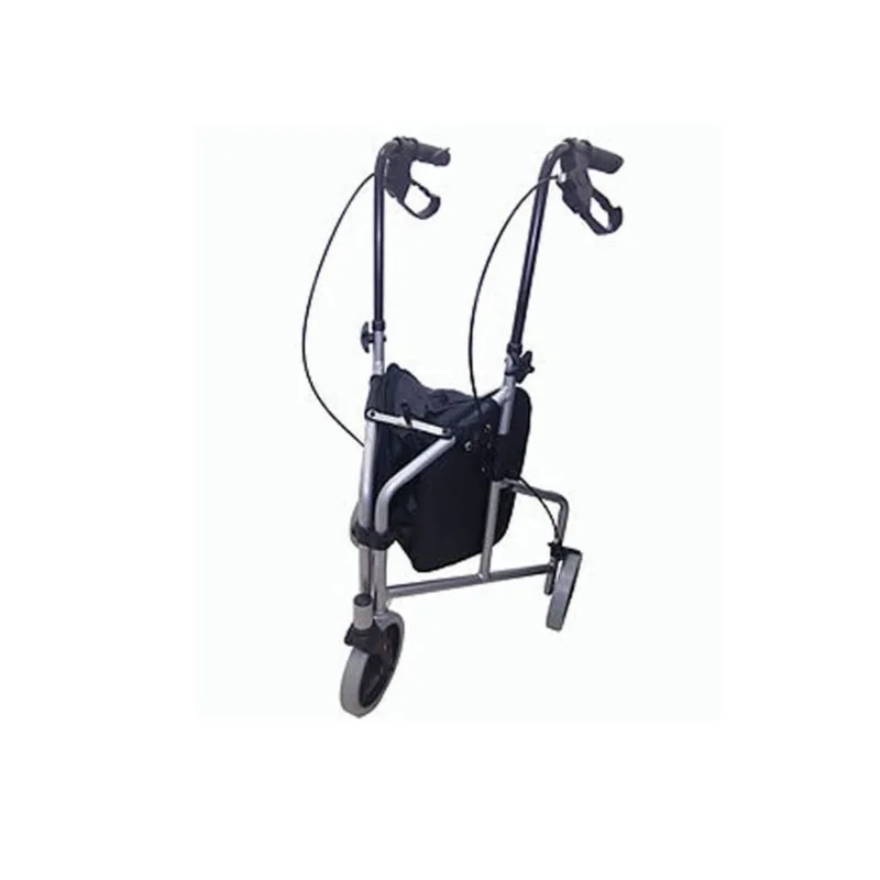 Andador 3 Rodas Dobravel em Aluminio com Bolsa Inspire Mobil Andador 3 Rodas Inspire Único