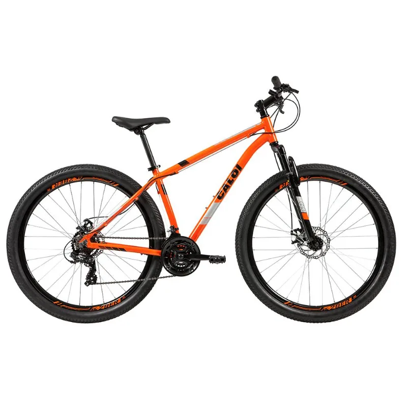 Bicicleta 29" Caloi Two Niner Alloy 21 Marchas Laranja Bicicleta MTB Caloi Two Niner Alloy Aro 29 - Sunrun - 21 Velocidades - Laranja