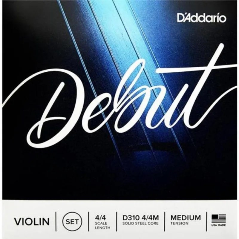 Encordoamento Violino Tensão Média D Addario Debut D310 4/4m [f002] - OUTRAS - Instrumentos Musicais