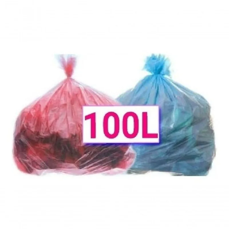 Saco para Lixo 100L Perfumado Parede Dupla Micra 7 Rosa com 600 Unidades Higipack