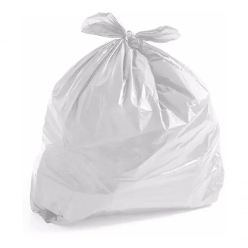 Saco de Lixo 200 Litros para Resíduos Domésticos 100UN Branco Higipack