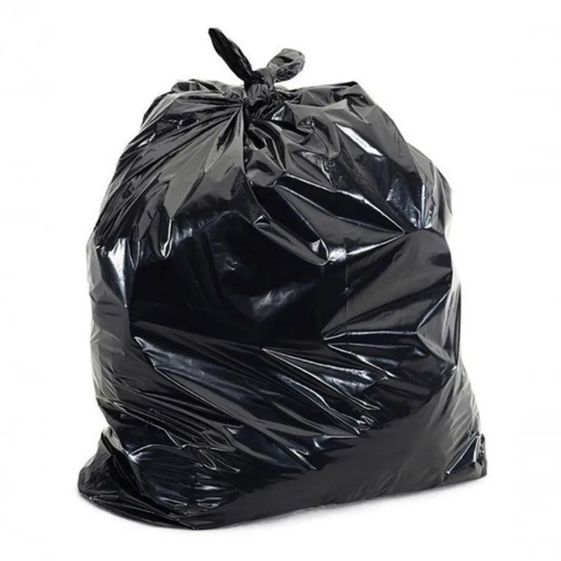 Saco de Lixo Preto 100 Litros 75x90CM Pacote com 50 Unidades em Polietileno Higipack