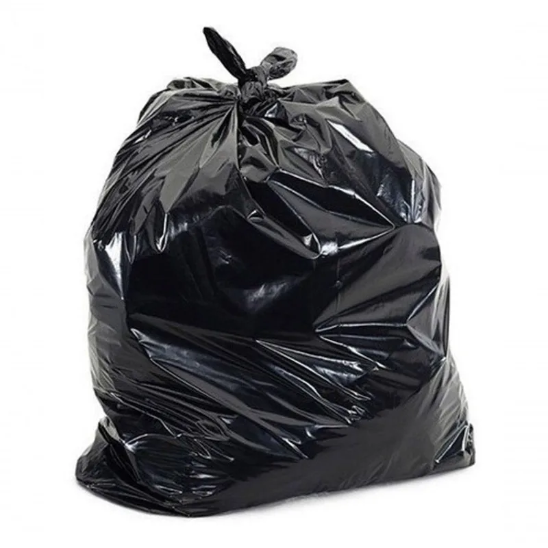 Saco para Lixo Saco de Lixo 60 Litros Reforçado 100 un. Preto 60L Pacote com 100 Unidades Higipack