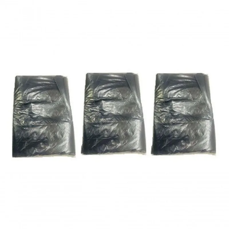 Kit Saco de Lixo Comum Resistente Preto 60L 300 Unidades para Uso Doméstico Higipack