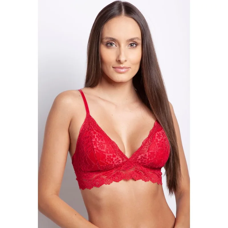 Sutiã Bralete Bojo Removível - Everyday - 356.14 - Scarlet - Tamanho Médio
