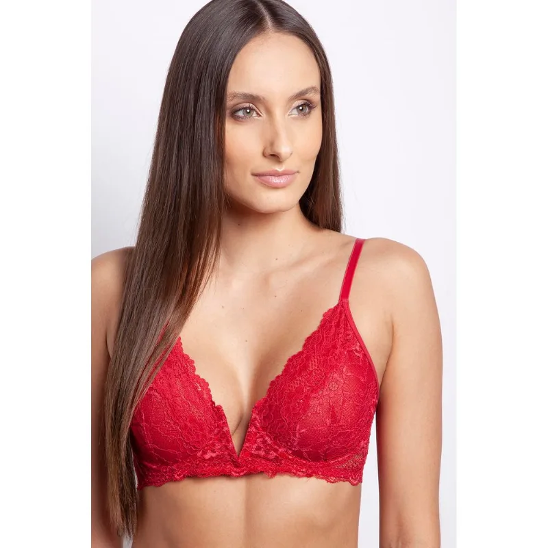 Sutiã Arco Decote V - Everyday - 356.16 - Scarlet - Tamanho 44