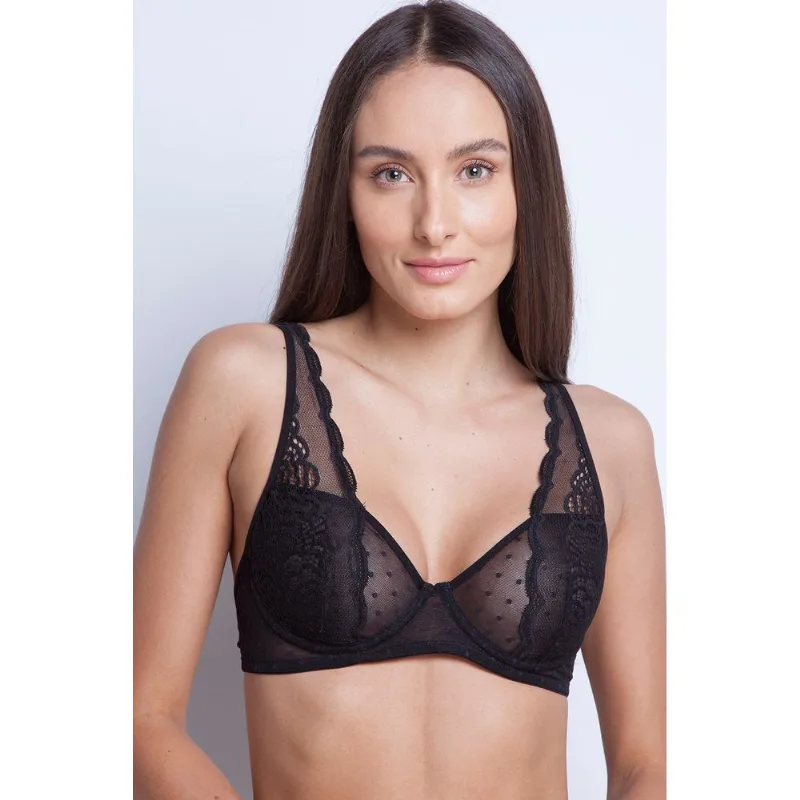 Sutiã Com Arco - Crush - 367.27 - Preto - Tamanho 42