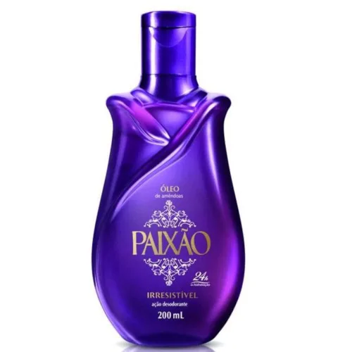 Óleo Corporal Para Banho Paixão 200ml Irresistivel Unit - PAIXÃO - Perfumaria