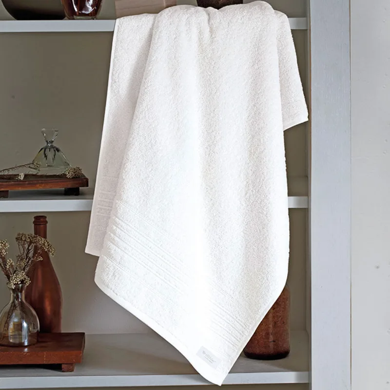 TOALHA BANHO FIO EGIPCIO RUBI 0,70X1,40 M FJ-6718 BRANCO