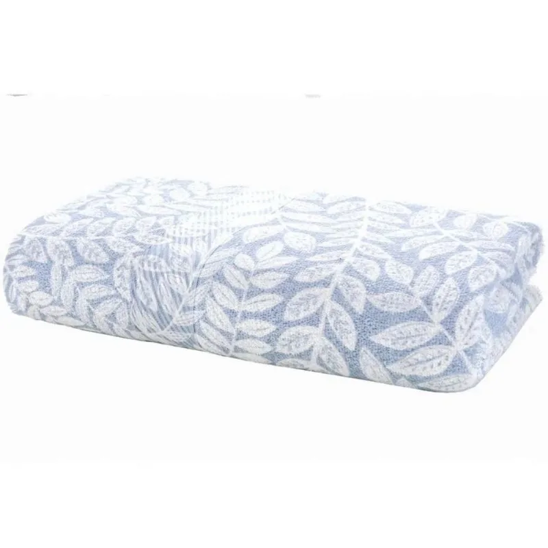 Toalha Banho Prisma 70x140cm Estampada Dohler Nature Azul