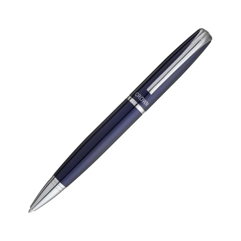 Caneta Esferográfica Queen Azul Crown - LC - Presentes