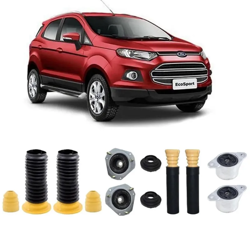 Kit 4 Coxim Batente Dianteiro Traseiro Ecosport 2013 A 2019