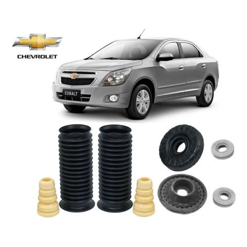 2 Kit Do Amortecedor Dianteiro Coxim Batente Rolamento Coifa Gm Chevrolet Cobalt 2011 2012 2013 2014 2015 2016 2017/.