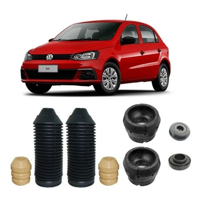 Kit Coxim Rolamento Batente Dianteiro Gol G6 2015 2016 2017