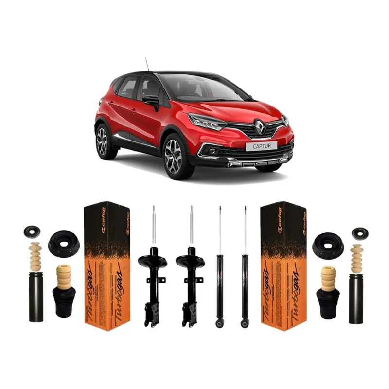 4 Amortecedor Original + Kit Renault Captur 2019 2020 2021