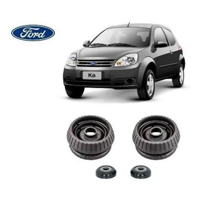 2 Batente Rolamento Amortecedor Dianteiro Ford Ka 2008 2009 2010