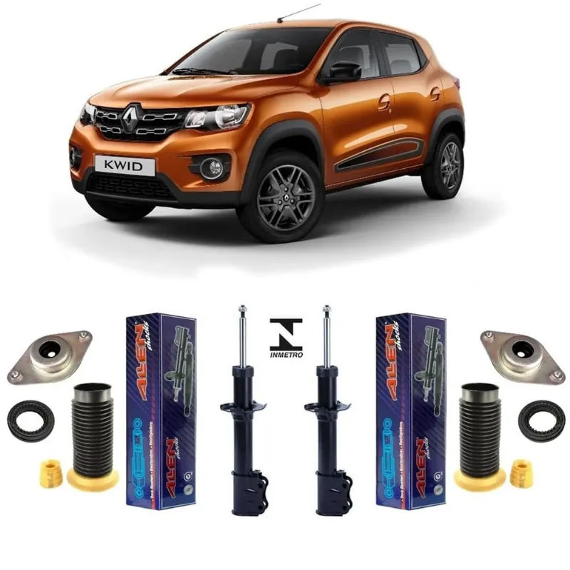 Par Kit Amortecedor Dianteiro Renault Kwid 2017 2018 2019 20