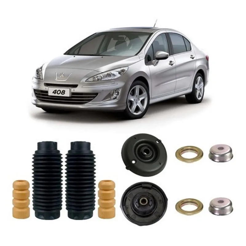2 Kit Completo Do Amortecedor Dianteiro Peugeot 408 2010 2011 2012 2013