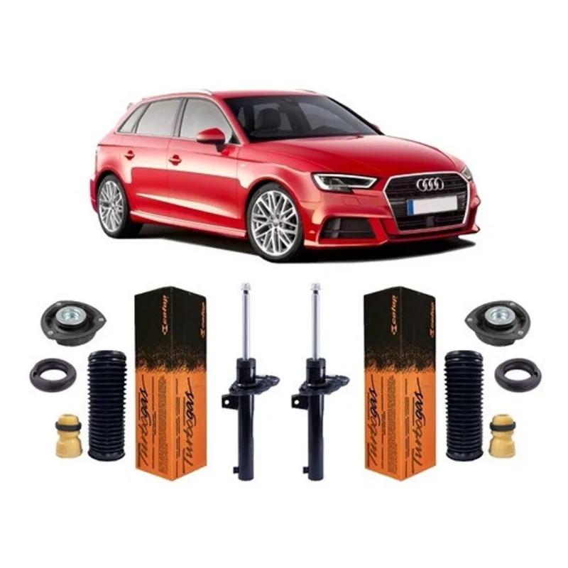Par Amortecedor c/ Kit Dianteiro Audi A3 1.4 2016 2017 18 19 - GEDORE
