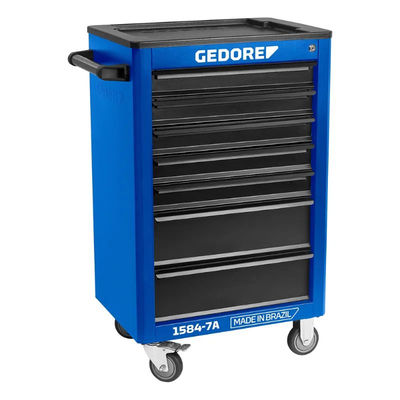 Carrinho para Ferramentas 7 Gavetas Azul Gedore 001547 001547