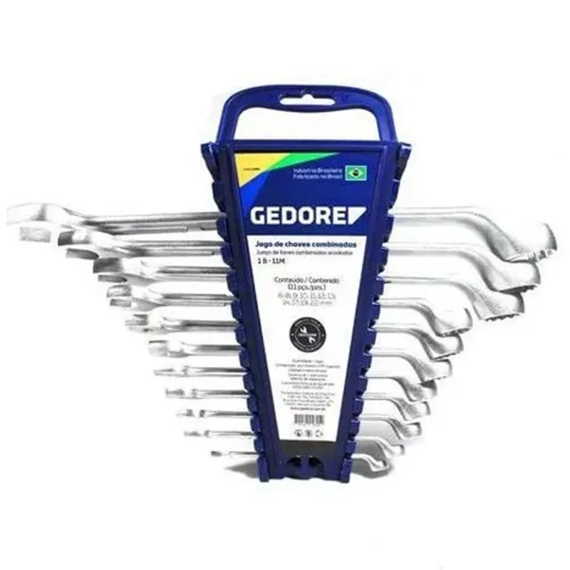 Jogo de Chave Combinada 6 a 22mm Gedore 11 Peças - 002602 002602