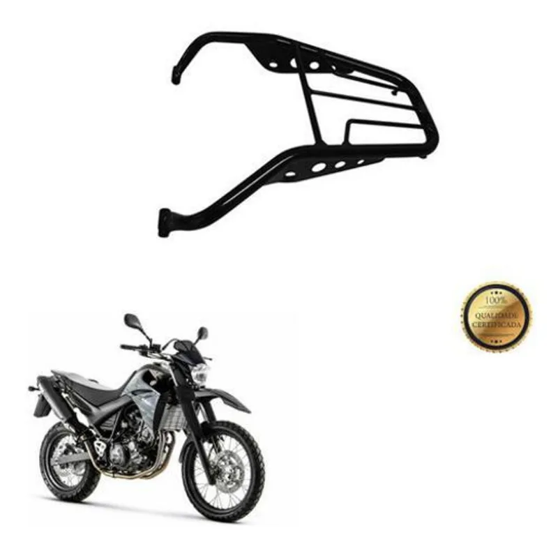 Bagageiro Suporte Yamaha Xt 660r 2005 A 2018 Preto