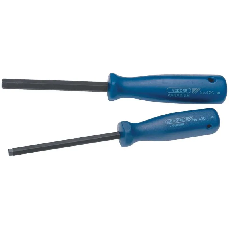 Chave allen 2,0 mm com cabo 42C-2 012401 - GEDORE - GEDORE - Ferramentas Manuais