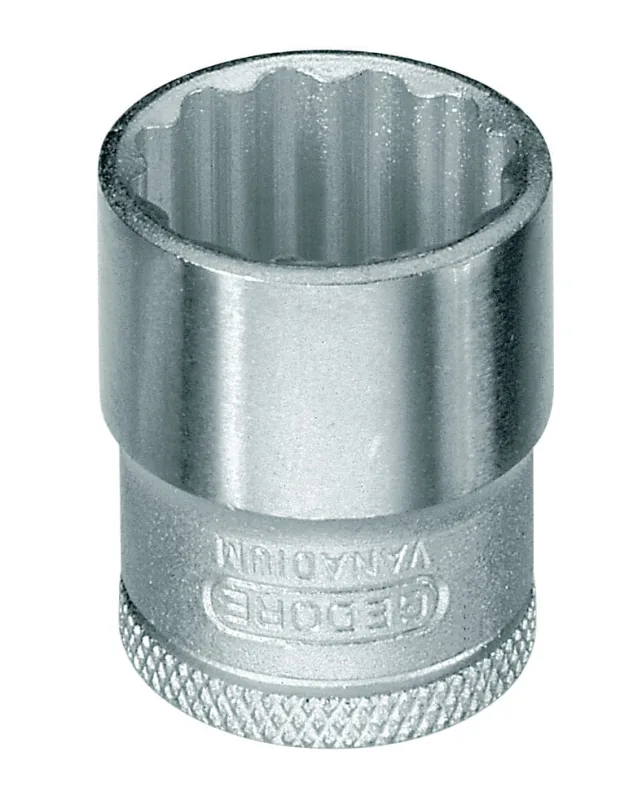 Soquete estriado com encaixe de 3/8" x 15 mm unit drive D30 - GEDORE - GEDORE - Ferramentas Manuais