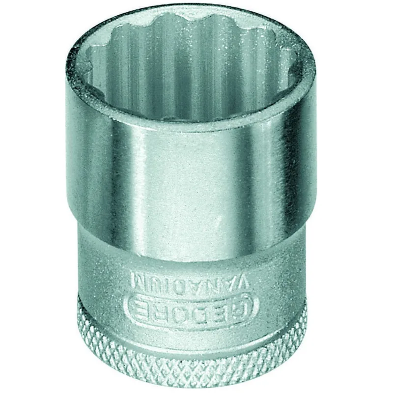 Soquete Estriado Encaixe 3/8" - 7/16" Gedore 014064 014064