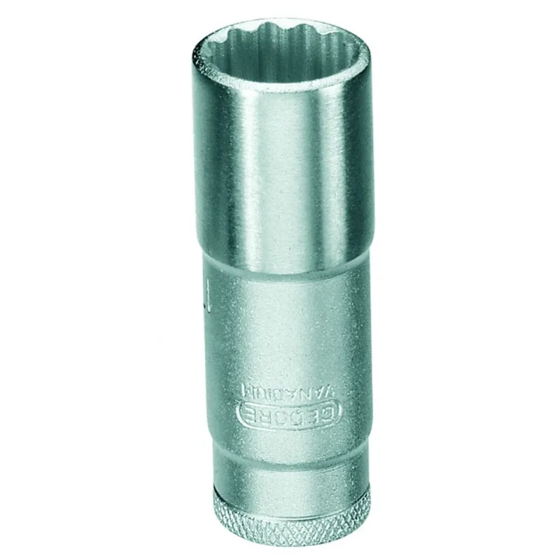 Soquete Estriado Longo 3/8" Gedore 014314 014314