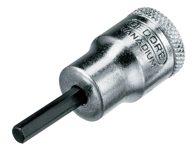 Soquete hexagonal longo 5 mm com encaixe 3/8" IN30L 014760 - GEDORE - GEDORE - Ferramentas Manuais