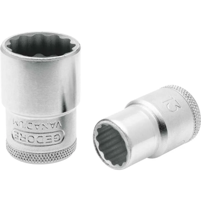 Soquete estriado com encaixe de 1/2" x 1.1/8" - GEDORE - GEDORE - Ferramentas Manuais