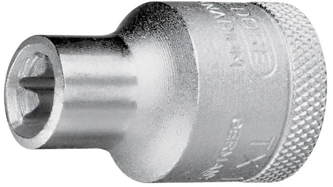 Soquete hexalobular fêmea com encaixe 1/2" TX 19 - E11 - GEDORE - GEDORE - Ferramentas Manuais