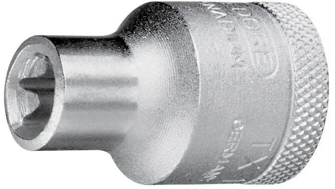Soquete hexalobular fêmea com encaixe 1/2" TX 19 - E14 - GEDORE - GEDORE - Ferramentas Manuais