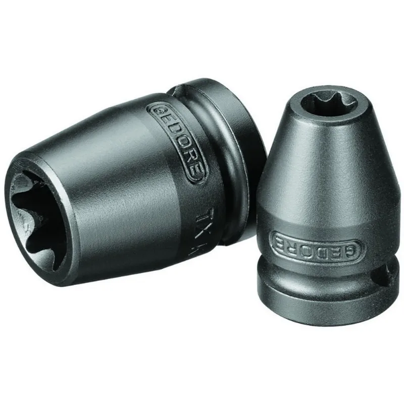 Soquete Perfil Torx de Impacto Encaixe 1/2" E18 Gedore 015655 015655