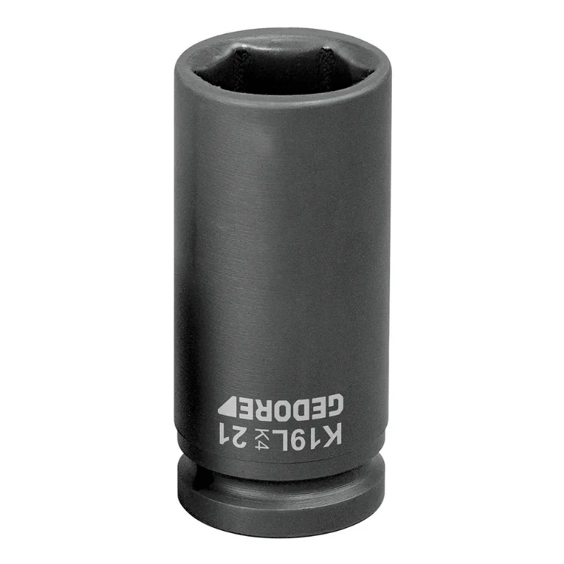 Soquete Sextavado Longo de Impacto 21mm Encaixe 1/2" Gedore 015915 015915