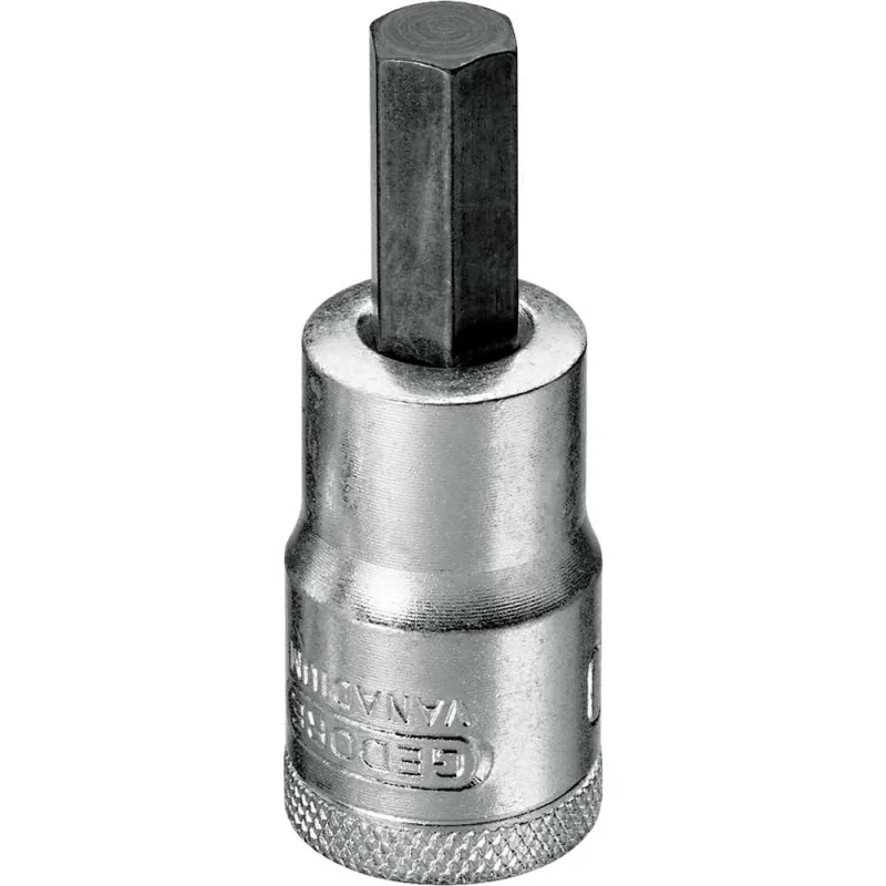 Soquete hexagonal 1/4" encaixe 1/2" IN19 - GEDORE - GEDORE