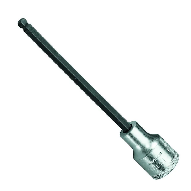 Chave Soquete Hexagonal Abaulada Longa 1/2" - 7mm Gedore IN19LK 016210