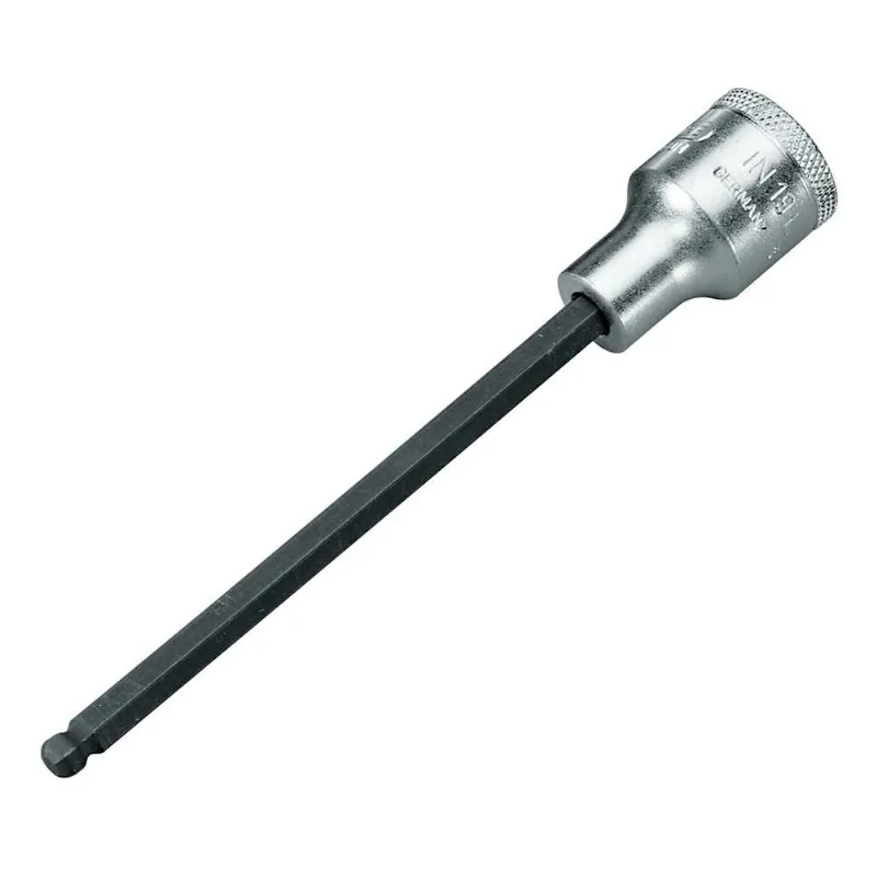 Soquete hexagonal 1/2" x 10,0 mm longo IN19LK-10 016220 - GEDORE